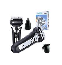 Nova 3 In 1 Rechargeable Hair, Beard & Nose Shaver / Trimmer