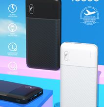 Portable  Power Bank 10000mAh come with Type C, Normal, iphone and Laptops Cable