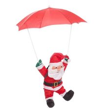 18 Inch Christmas Hanging Santa With Parachute