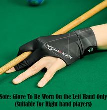 1Pcs 3 Fingers Pool Gloves Billiards Left Hand Shooters Snooker Cue Sport Glove Show Gloves Predator Women Men Billiard Shooter