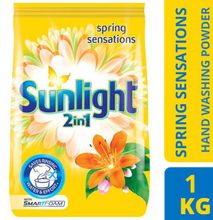 Sunlight 2 In 1 Hand Washing Powder Spring 1kg