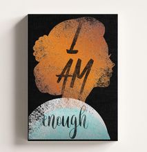 Wall Art Quote Modern Wall Hanging I Am Enough Art Painting