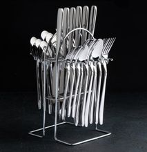 24 Pcs Stainless Spoon Cutlery Set