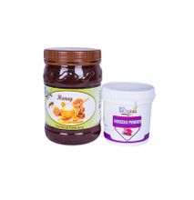 MyNatural Honey (500g) and Hibiscus Tea Powder (150g) ( Organic, Pure and Natural)