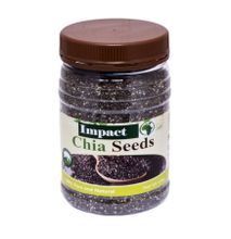 Impact Chia Seeds Organic Pure, Clean & Healthy(2-500GM PACKS)