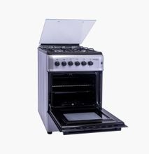 Legacy Standalone Cooker 3 Gas Burners,1 Electric Plate,60*60cm Silver