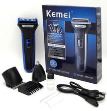 3-1 Original Kemei hair shaver,smoother and Hair Cutting Tools /Hair Clippers Black