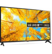 LG 43UQ75006 UHD 4K TV 43 Inch UQ7500 Series, Cinema Screen Design 4K Active HDR WebOS Smart AI ThinQ