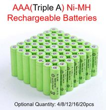 4pcs AAA Rechargeable Batteries 1.2V NI-MH Cell Triple A Battery Nimh Power
