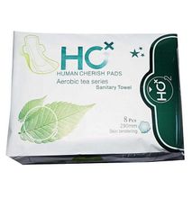 Human Cherish Aerobic Tea Series Sanitary Pads (290 MM) - 8 Pieces