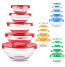 5pc Glass Bowls