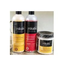 Mikalla Shampoo+ Conditioner+ Quadra Oil Protein Treatment