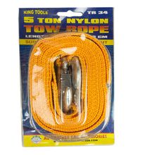 Generic Car Trailer Towing Rope With Hooks Emergency Vehicle Tool