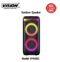 Vision plus Beatbox Vision Plus Vibe Series Speaker Quality bluetooth USB support with Microphone FM Radio portable speaker 1 year warranty LCD display quality audio control party speaker Karaoke Fun