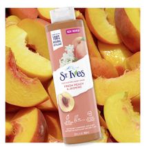 St Ives Fresh Peach & Jasmine Exfoliating Body Wash