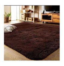 Generic Soft Fluffy Carpets-Dark Chocolate