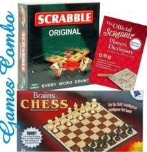 Chess game board + free scrabble