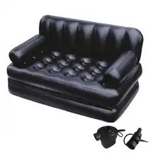 Generic 5 N 1 Bestway Inflatable 2-Seater Sofa-Bed With Pump