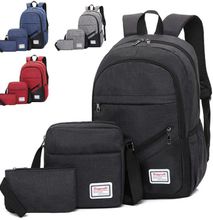 3 In 1 Fashion Laptop Bag - Water Proof Anti Theft Backpack