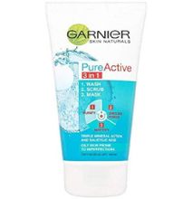 Garnier Pure Active 3 In 1 Wash