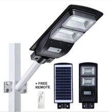 60watts SOLAR STREET LIGHT WITH MOTION AND DARKNESS SENSORS