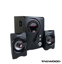 TAGWOOD Multimedia Bluetooth Speaker System - Black
