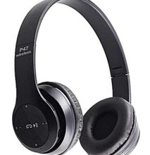 High and Quality Sound Bluetooth headphones with an Auxiliary option.