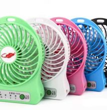 PORTABLE RECHARGEABLE FAN FOR HOME AND OFFICE USE