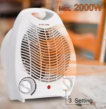 Portable Heat Glow Electric Room Heater Room Warmer Heater - White
