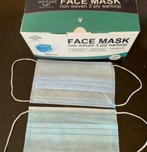 Sterilized Surgical Mask Disposable 3 Ply Non Woven (50 PCs) Blue universal generic 50 pcs a box