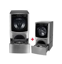 LG FH0C9CDHK72 + F70E1UDNK12 - TWIN WASH 21/12kg 1000 RPM Front Load Washer/Dryer + 3.5kg Mini Washer