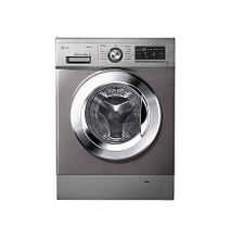 LG FH4G6VDYG6 - 9kg 1400 RPM Front Load Washer, Steam - Silver
