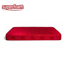 Superfoam High Density Plain fabric Foam Mattress - Multicolored