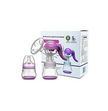 Safe Single Portable Manual Massage BPA free Breast pump with FREE Bottle Cap