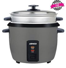 ARMCO ARC-220TS - 2 in 1 Non Stick 2.2L Rice Cooker and Steamer, 5L Water Capacity.