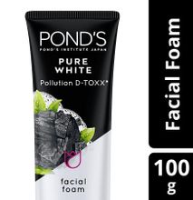 Pond's Pure White Pollution D-Toxx Foam-activated Charcoal&greentea