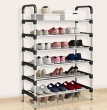 6 Layers Stainless Steel Shoe Rack