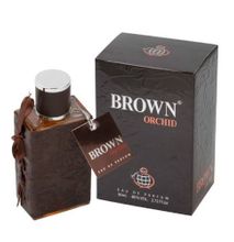 Brown orchid perfume