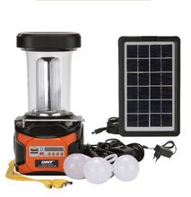 Dat Solar Home Lighting System With Mp3 Solar Panel With USB