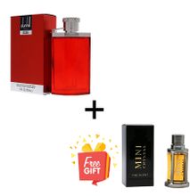 Dunhill desire red plus free hugo boss travel perfume(25 mls)