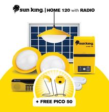 Sun King Home120 Solar Light With Radio