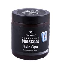 Top Class Activated Charcoal Hair Spa Enriching Cream Mask - 250g