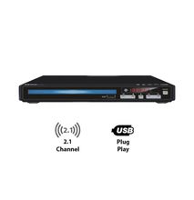 ARMCO DVD-MX405AC - 2.1ch - DVD Player - AC - USB Movies - 225mm Compact - Black