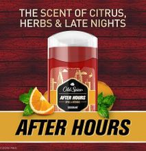 Old Spice Red Collection After Hours Scent Deodorant- Spice & Intrigue