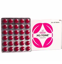 Charak M2 Tone Tablet, For Healthy Menstrual Cycle, 30 Tablets