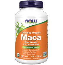 Now Maca Pure Powder 6:1 Concetrate Org 198Gm