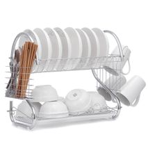 Fashion 2 Layer Stainless Dish Drainer