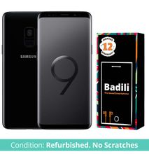 Badili Refurbished Samsung Galaxy S9, 5.8 inch, 64GB + 4GB RAM, Black
