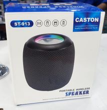Caston Wireless Bluetooth Portable Speaker ST-913. Wireless links multiple connect compatible spearkers together. Battery capacity of 1200MaH.