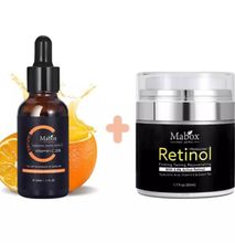 Mabox Retinol Cream Moisturizer + Mabox Vitamin C Serum